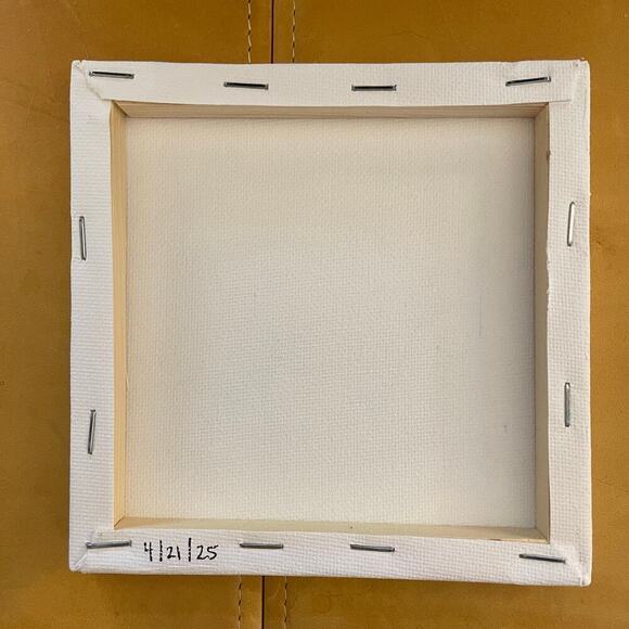 Hand painted watercolor original painting flowers on canvas - Picture 2 of 3